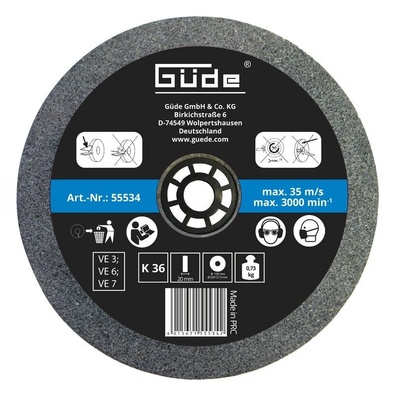 Güde Brúsny kotúč 150x20x32 mm K36 55534