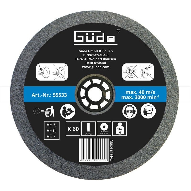 Güde Brúsny kotúč 200x25x32 mm K60 55533