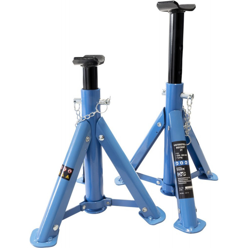 Güde Podpery pod karosériu 2 tony, 2 ks 84119